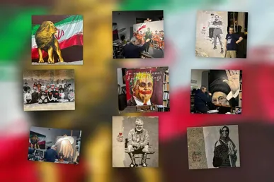 از تحریریه «سوره» تا بوم‌های مقاومت/ وقتی نقاشی، زبانِ شهدا و قهرمانان می‌شود