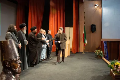 تجلیل از برگزیدگان یک کنگره ملی در دانشگاه امبیر کبیر