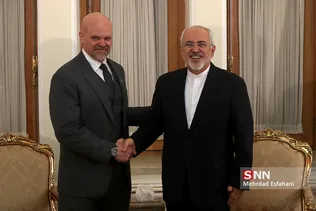 دیدار جواد ظریف با گری لوئیس  هماهنگ کننده سازمان ملل متحد مقیم ایران 