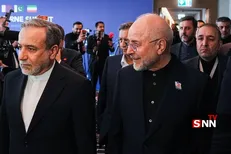 گفتگوی تصویری محمدباقر قالیباف با خانواده میکاییل میردورقی دانش‌آموز شهید مدرسه میناب / نشان‌ «مدرسه میناب» بر سینه قالیباف + فیلم