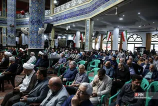 مراسم بزرگداشت سردار شهید اسماعیل احمدی در مسجد علی ابن الحسین(ع)
