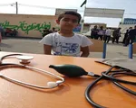 اردوی جهادی علوم پزشکی اهواز در منطقه کوی طاهر برگزار شد