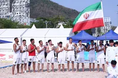شکست تیم ملی هندبال ساحلی ایران مقابل نایب قهرمان جهان