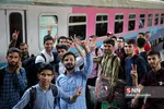 بدرقه کاروان دانشجویان طرح ولایت