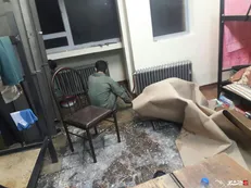 ریختن سقف اتاق، خراب شدن شوفاژ و نشت آب/ کلکسیونی از مشکلات در خوابگاه دانشگاه ارومیه