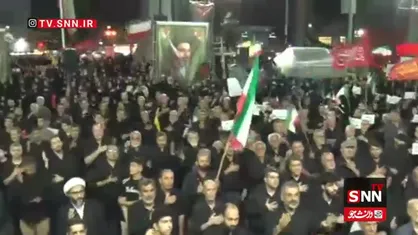 از نوای گرگانی&zwnj;ها &laquo;ما فرمان&zwnj;بَر امام حسینیم&raquo; در شب عاشورا تا میدان داری گیلانی ها با پرچم یا لثارات الخامنه&zwnj;ای + فیلم