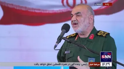 سرلشکر سلامی: از 1600 تانک و ادوات نظامی که دشمن صهیونیستی به میدان آورده تاکنون 180 دستگاه منهدم شده است