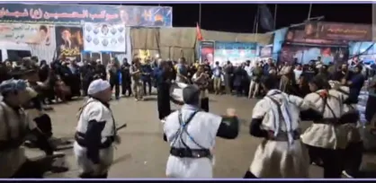 برگزاری آیین سنتی چمر عشایر ایلام در مرز مهران؛ جلوه&zwnj;ای از فرهنگ بومی در آستانه اربعین