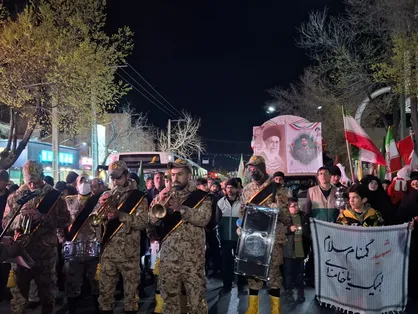 پیکر شهید دریادل محمد مولوی در شهرکرد تشییع شد+ فیلم
