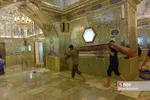 حرم مطهر شاهچراغ(ع) ساعاتی پس از حمله تروریستی