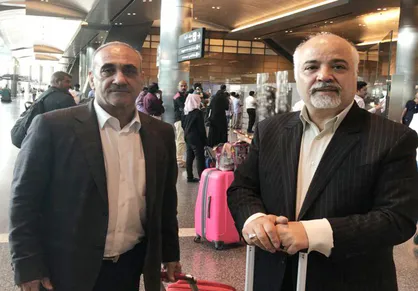 گرشاسبی و حاجی&zwnj;بیگی همراه سرخ&zwnj;ها در قطر