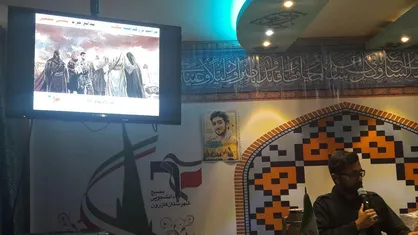 آیین بزرگداشت شهید حججی در کازرون برگزار شد + تصاویر