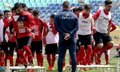 زمان تمرین پرسپولیس تغییر کرد