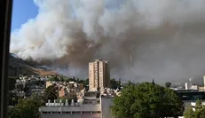 آتش‌سوزی گسترده در پایگاه نظامی رژیم صهیونیستی +فیلم