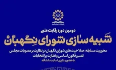 فراخوان دومین دوره رقابت علمی شبیه سازی شورای نگهبان