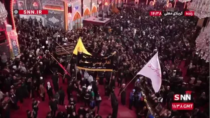 ورود دسته&zwnj;های مختلف عزاداری به کربلا و بین&zwnj;الحرمین در آستانه اربعین حسینی