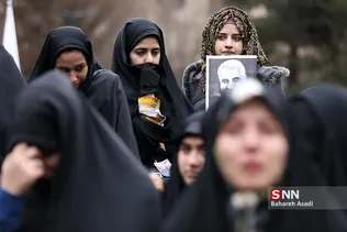 سوگواری شهادت سردار سلیمانی در دانشگاه تهران