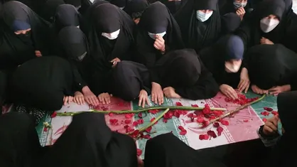 استقبال و وداع دانشجویان گرگانی از پیکر اولین شهید مدافع حرم گلستان