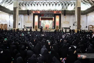 مراسم شیرخوارگان حسینی در حرم حضرت معصومه (س)