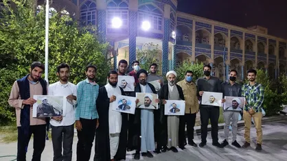 عرض تبریک و تسلیت جمعی از دانشجویان انقلابی به ساحت روحانیت معزز