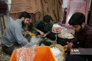 افطاری ساده در دانشگاه فردوسی مشهد