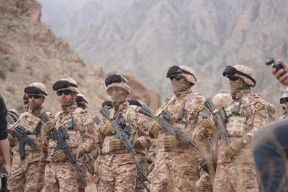 حضور بخشی از توان عملیاتی لشکر ۳۱ عاشورا در رزمایش با ارمنستان