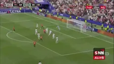 گل اول مصر به ایران توسط محمد صابر