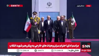 رئيس&zwnj;جمهور تاجیکستان به پیکر رهبر شهید ادای احترام کرد