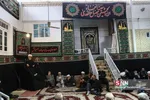 عزاداری در بیت مرجع عالی قدر آیت‌الله شبیری زنجانی