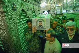 تشییع پیکر شهید پلیس افتخاری «محمود هوشمندی» در شیراز