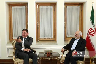 دیدار وزیر امور خارجه با سفیر « بلغارستان »