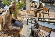جانمایی تندیس نیمکت‌نشین مشاهیر و مفاخر شعر و ادب فارسی