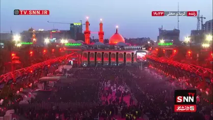 حال و هوای بین&zwnj;الحرمین در شب عاشورا؛ اوج عزاداری و دلدادگی زائران در کربلا