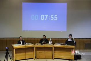 مناظره مصطفی تاجزاده و محمود نبویان در دانشگاه شریف
