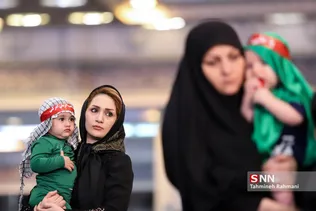همایش شیر خوارگان حسینی در مصلای تهران