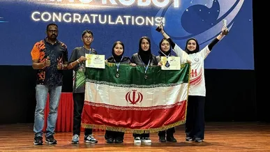 ربات‌های دانش‌آموزی ایران آسیا را فتح کردند