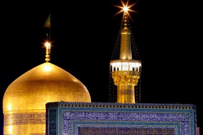 بانوی جوان سوئدی در حرم مطهر رضوی مسلمان شد
