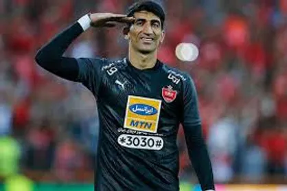 بیرانوند در باشگاه پرسپولیس حاضر شد