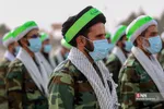 وداع با شهید مصطفی نامور در صبحگاه مشترک نیروهای مسلح قم
