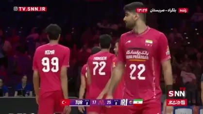 شروع مقتدرانه ایران؛ شاگردان پیاتزا ست اول را با قاطعیت تصاحب کردند/ لیگ ملت&zwnj;های والیبال؛ پایان ست اول