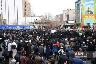 سوگواری شهادت سردار سلیمانی در دانشگاه تهران