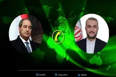 گزارش فیصل مقداد از روابط خارجی اخیر سوریه به امیرعبداللهیان