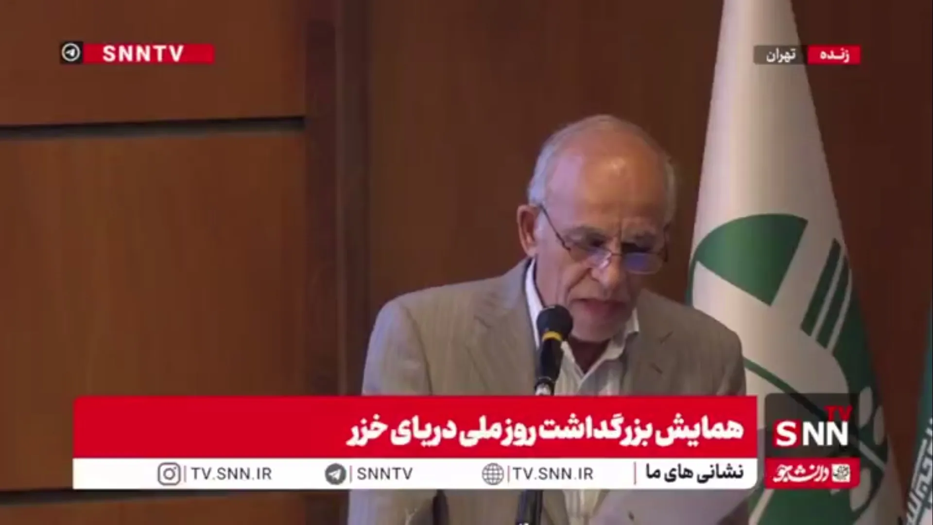 عبدالعلی‌زاده: ما برای فتح دریا نیامده‌ایم آمده‌ایم با دریا زندگی کنیم/ آمده‌ایم از خزر، دریای صلح و همکاری بسازیم