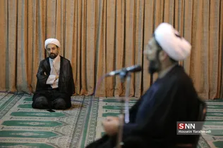 دیدار حجت‌الاسلام رستمی با دانشجویان مسیحی کوی دانشگاه تهران