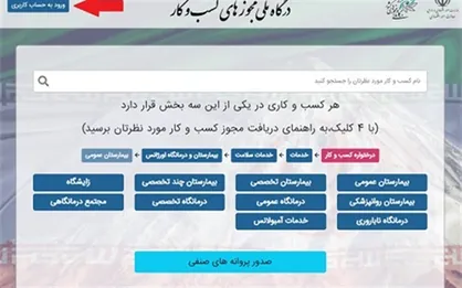 ثبت یک میلیون درخواست در درگاه ملی مجوزها