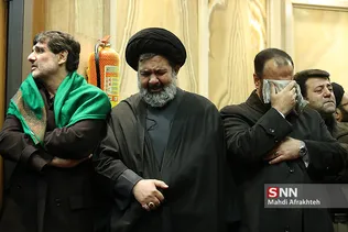 مراسم وداع با پیکر آیت الله هاشمی شاهرودی