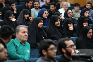 مراسم بدرقه زائران اربعین دانشگاه آزاد تهران جنوب