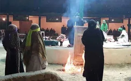 تعزیه در امامزاده باغ فیض برگزار می&zwnj;شود