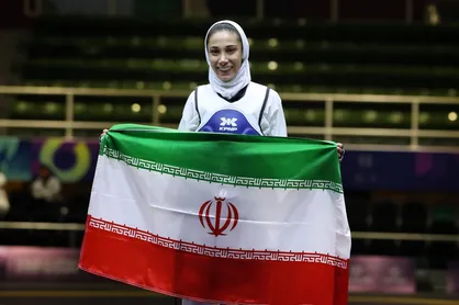 جدول بازی&zwnj;های کشور&zwnj;های اسلامی پس از کسب مدال طلای تکواندو ساینا کریمی+ عکس
