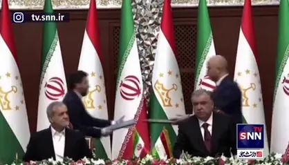 امضای اسناد همکاری بین ایران و تاجیکستان